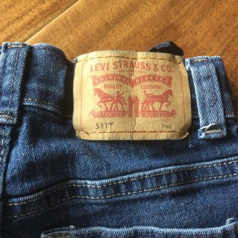 ✔️ Levi’s 511 Kids Size 7 - Picture 4 of 8
